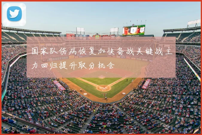 国家队伤病恢复加快备战关键战主力回归提升取分机会